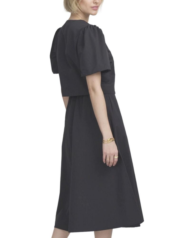 Women's Shirred Sleeve Top