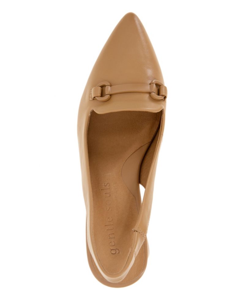 Women's Dionne Pointed-Toe Block-Heel Slingback Pumps