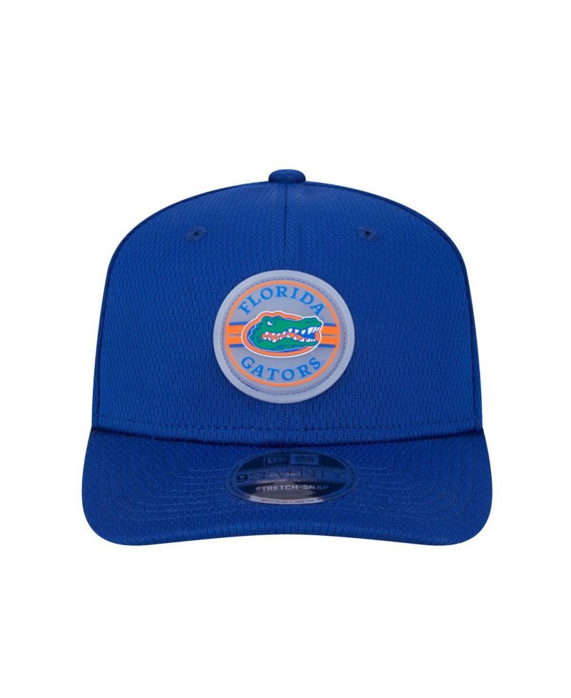 Men's Royal Florida Gators Patched 9SEVENTY Stretch-Snap Adjustable Hat