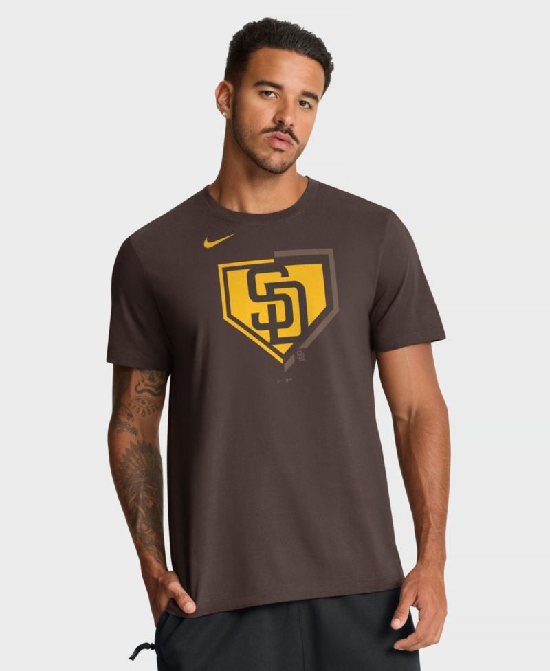 Men's Brown San Diego Padres Icon T-Shirt