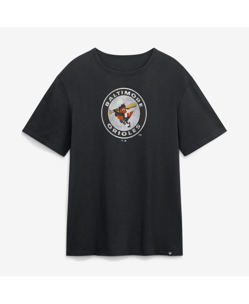 Men's Black Baltimore Orioles Vintage Logo Legacy T-Shirt