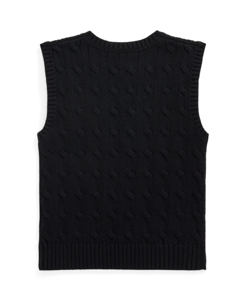 Toddler and Little Boys Cable-Knit Sweater Vest