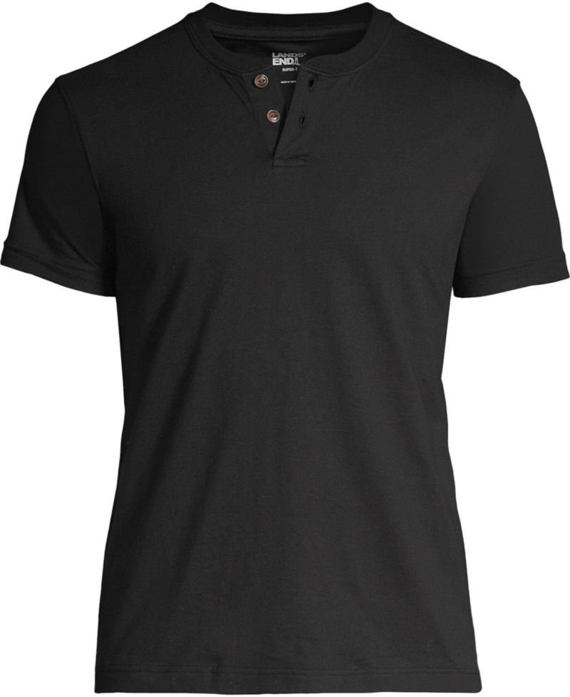 Men's Short Sleeve Super-T Henley T-Shirt