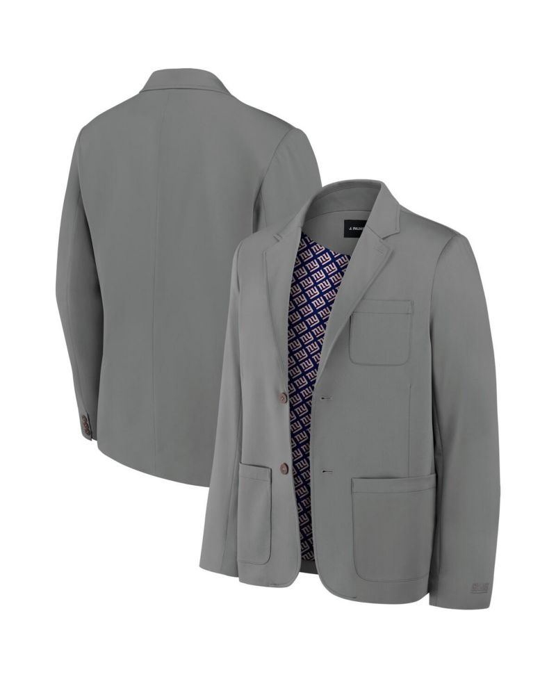Men's Graphite New York Giants Man-In-Motion Blazer