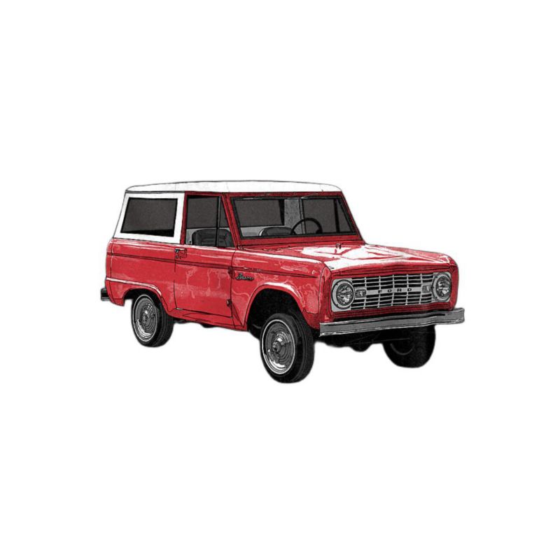 Men's Ford Bronco Illustrated T-Shirt