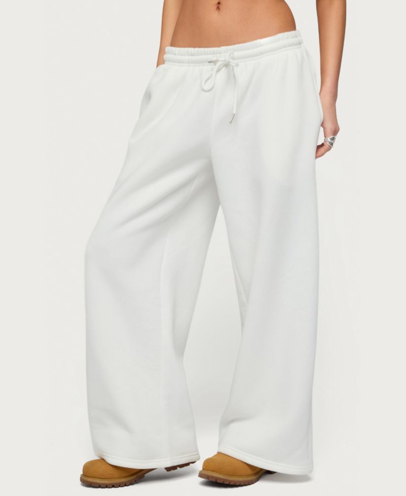 Women's Wide Leg Fold Over Pants