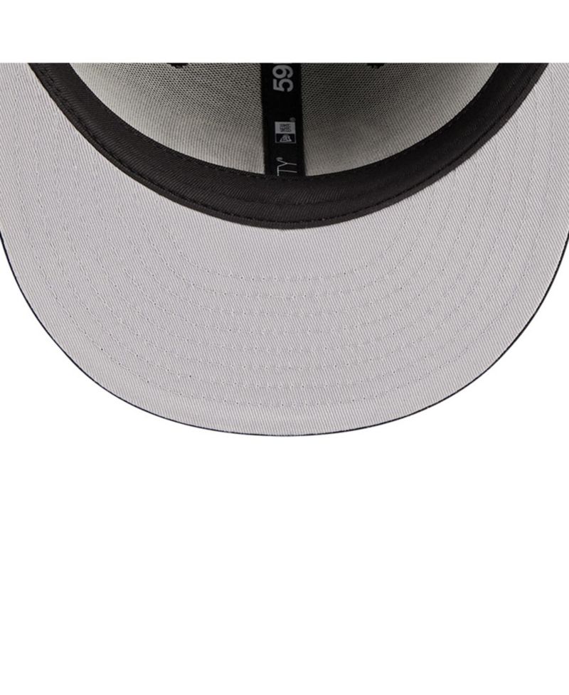 Men's Black Cincinnati Bengals Main Patch 59FIFTY Fitted Hat