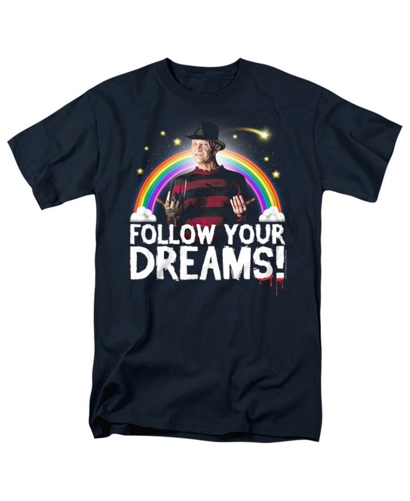 Men's Nightmare on Elm Street Follow Your Dreams T-Shirt