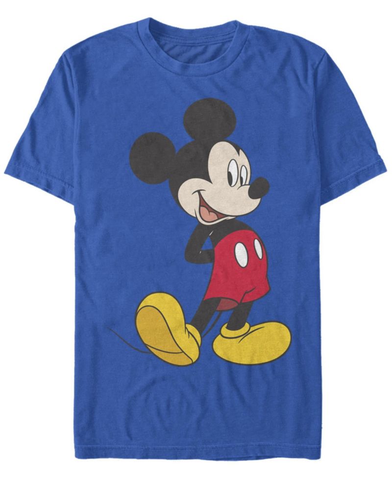 Men's Traditional Mickey Short Sleeve Crew T-shirt