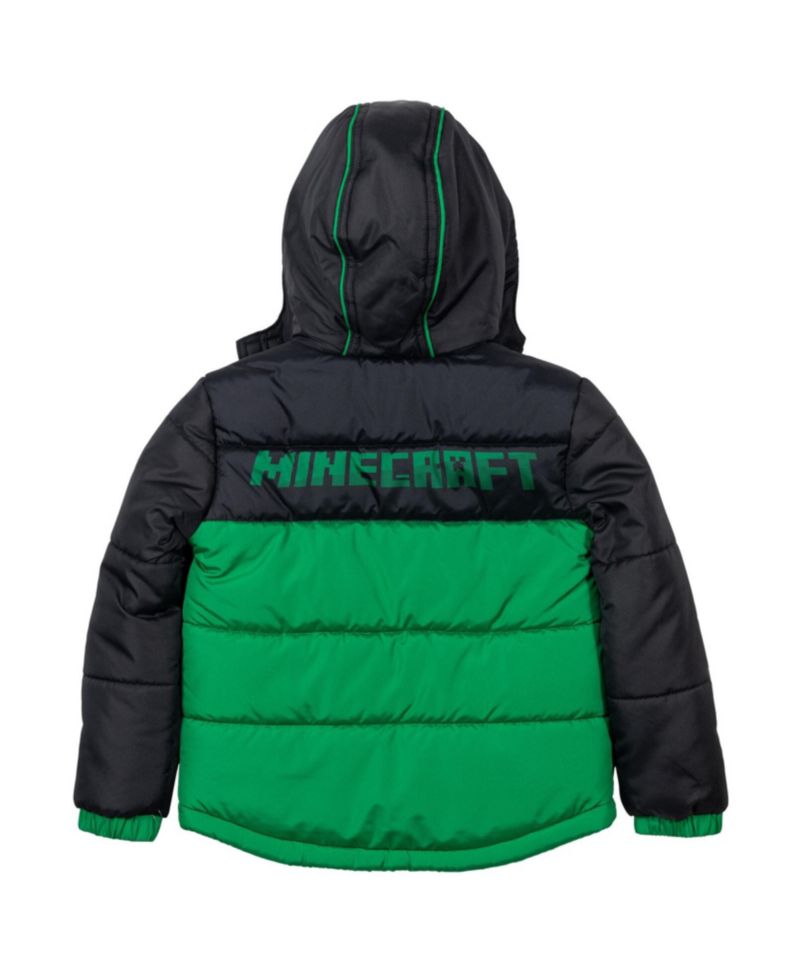 Boys Zip Up Winter Coat Puffer Jacket
