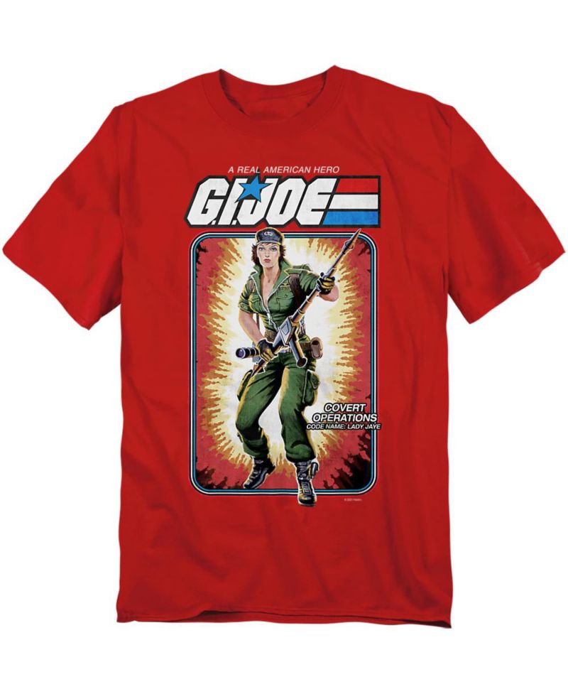 Men's G.I. Joe Lady Jaye Card T-Shirt