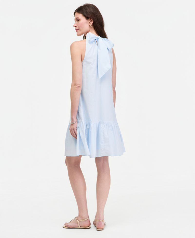 Women's Halter Bow-Back Mini Dress