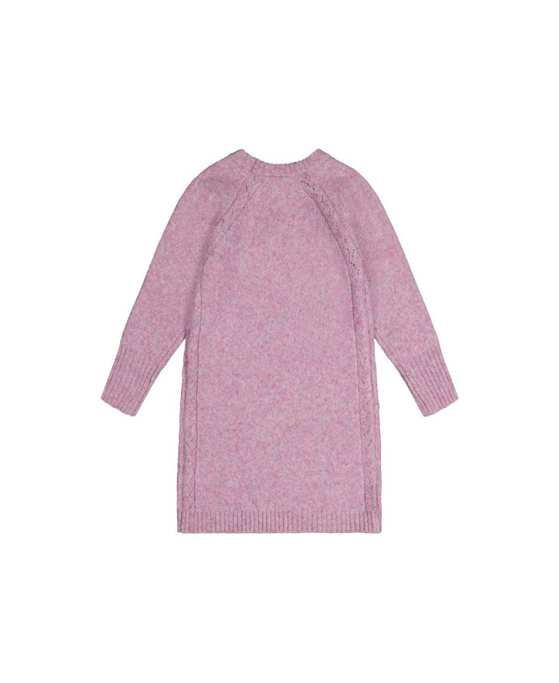 Little Girls (7-12) Poodle Knit Dress