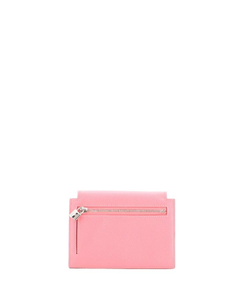 Pre-Owned Hermes Kelly Pocket Compact Wallet Epsom