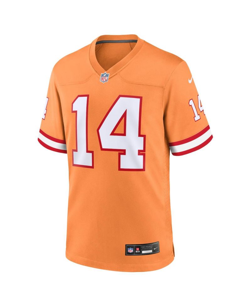Men's Chris Godwin Orange Tampa Bay Buccaneers Throwback Game Jersey