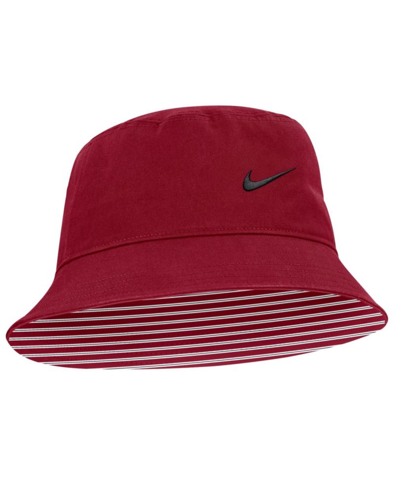 Men's Garnet South Carolina Gamecocks Apex Striped Bucket Hat