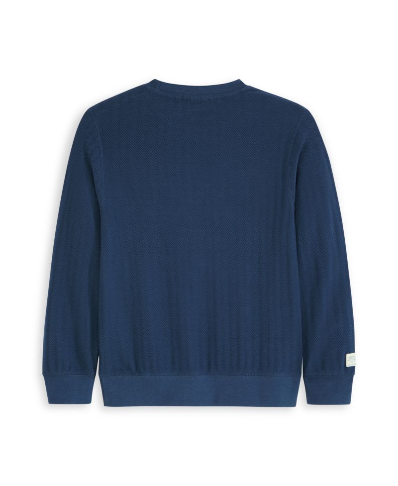 Big Boys Embroidered Crewneck Sweatshirt