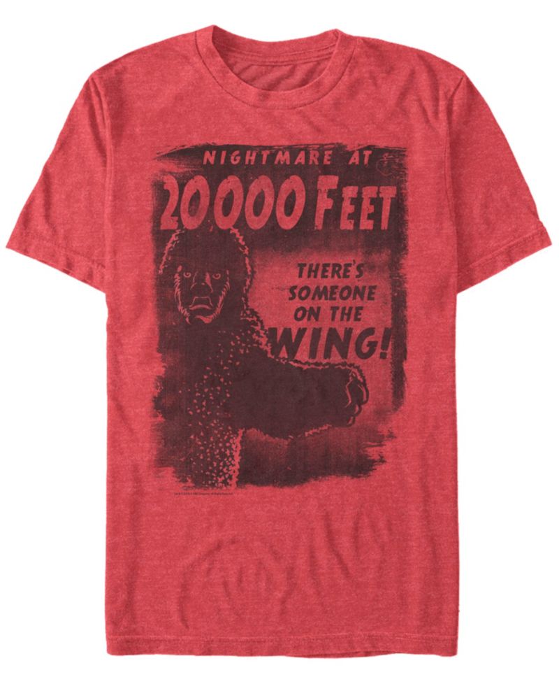 Twilight Zone CBS Men's Nightmare At 20000 Feet Short Sleeve T-Shirt