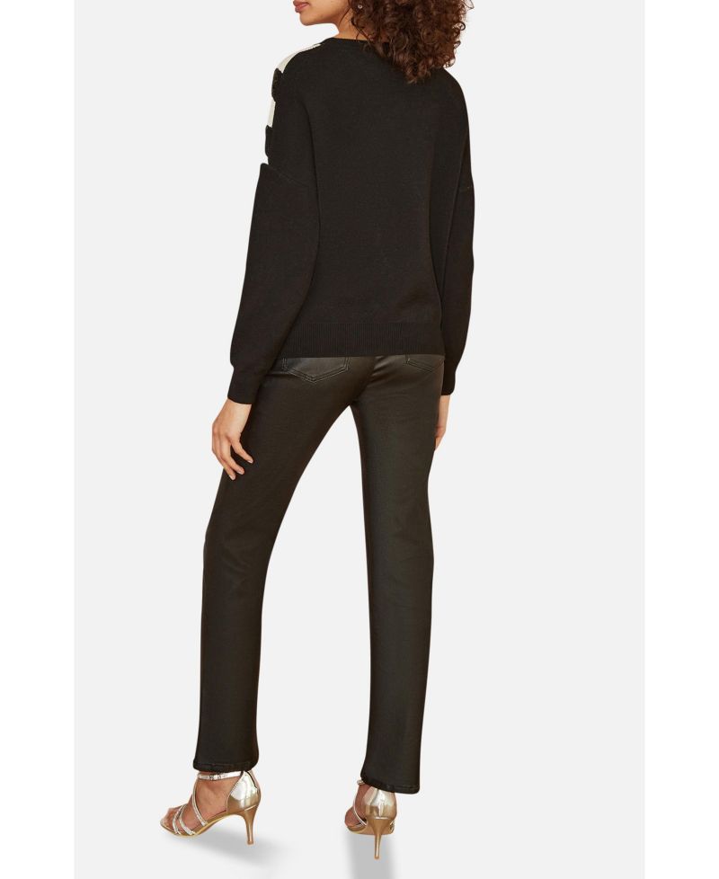 Women's Sequin Embellished Knitted Jumper