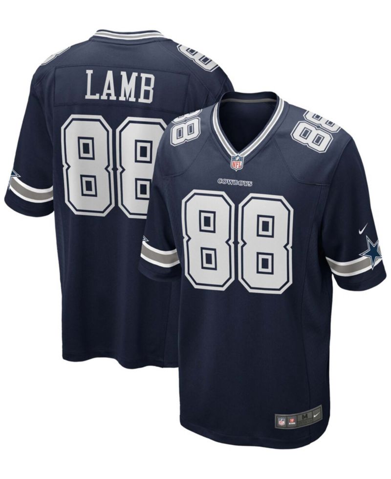 Men's CeeDee Lamb Dallas Cowboys Alternate Game Team Jersey