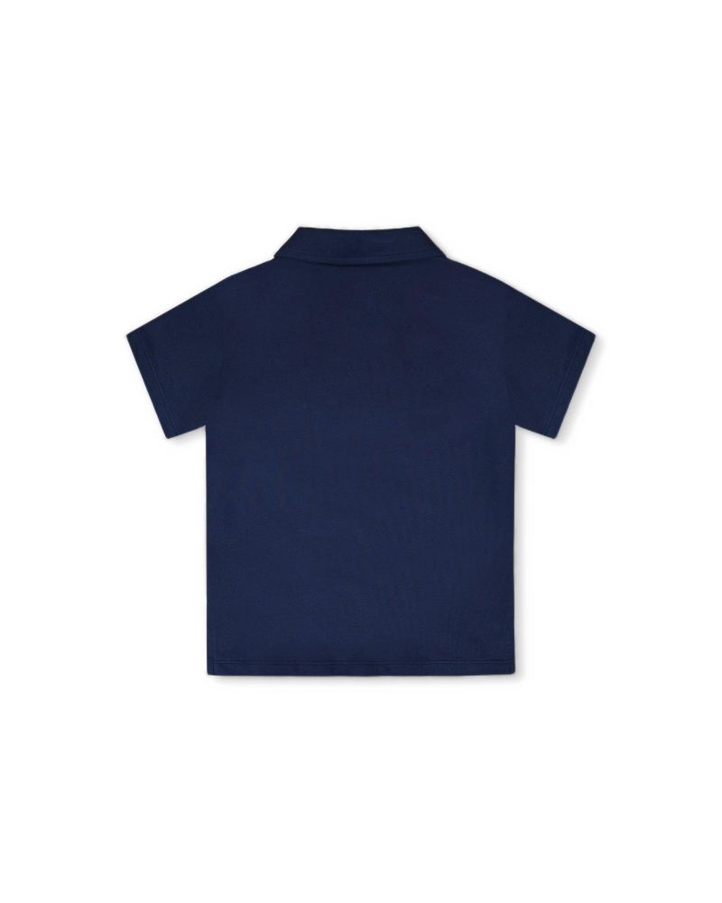 Little Boys Polo T-Shirt Blue