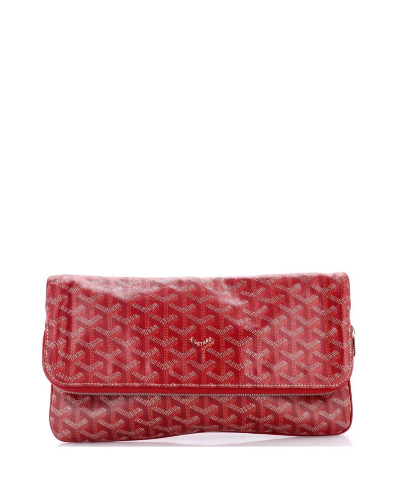 Saint Marie Clutch Coated Canvas