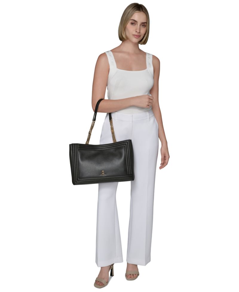 Josephine Leather Tote Handbag