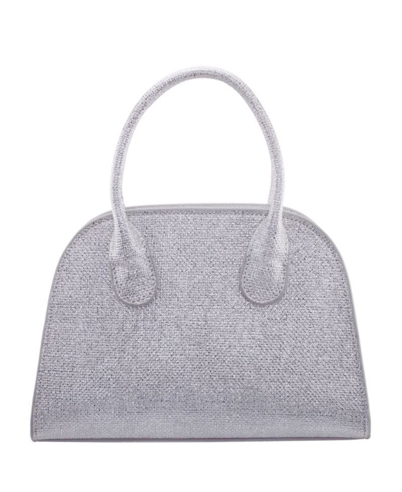 Yorke Metallic Small Satchel Handbag