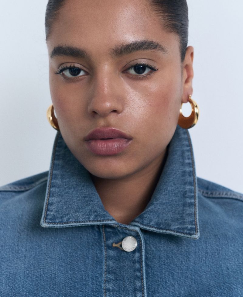 Women's Pockets Denim Jacket