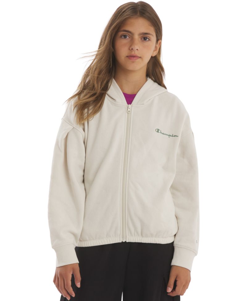 Girls' 7-16 Full-Zip Adorable Graphic Hoodie