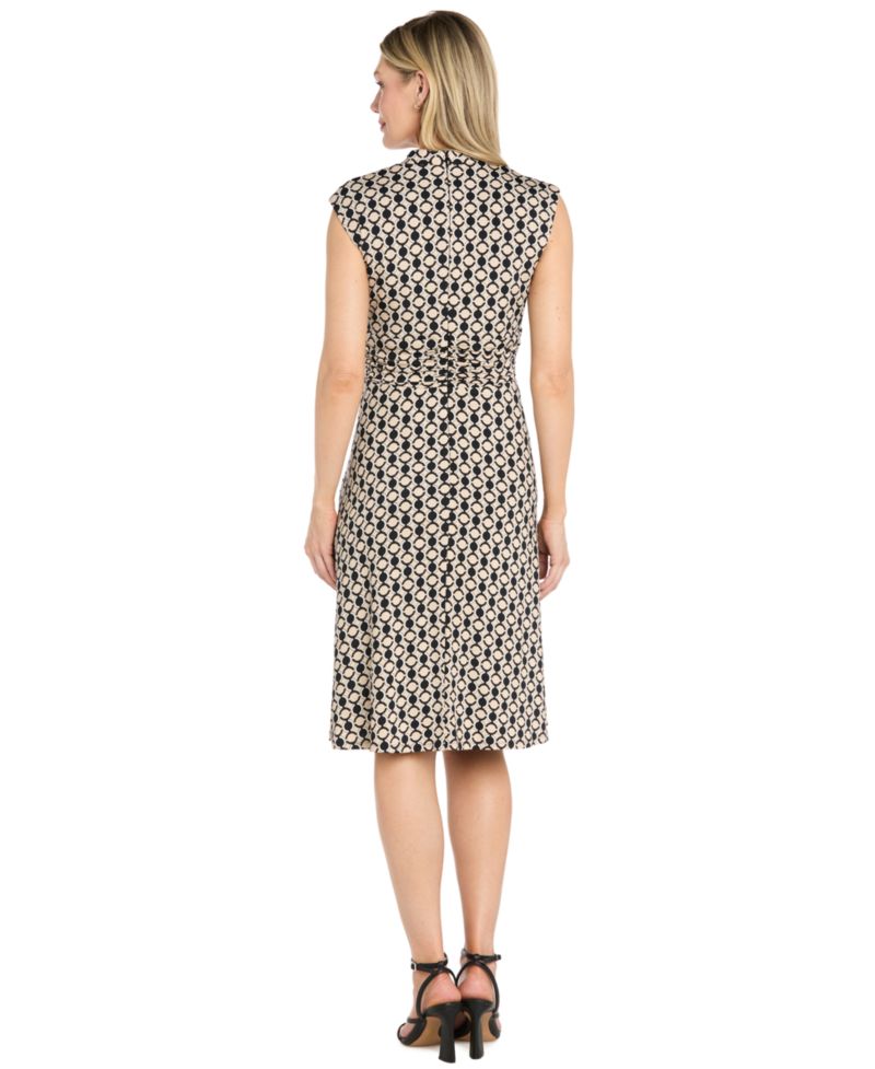 Petite A-Line Sleeveless V-Neck Dress