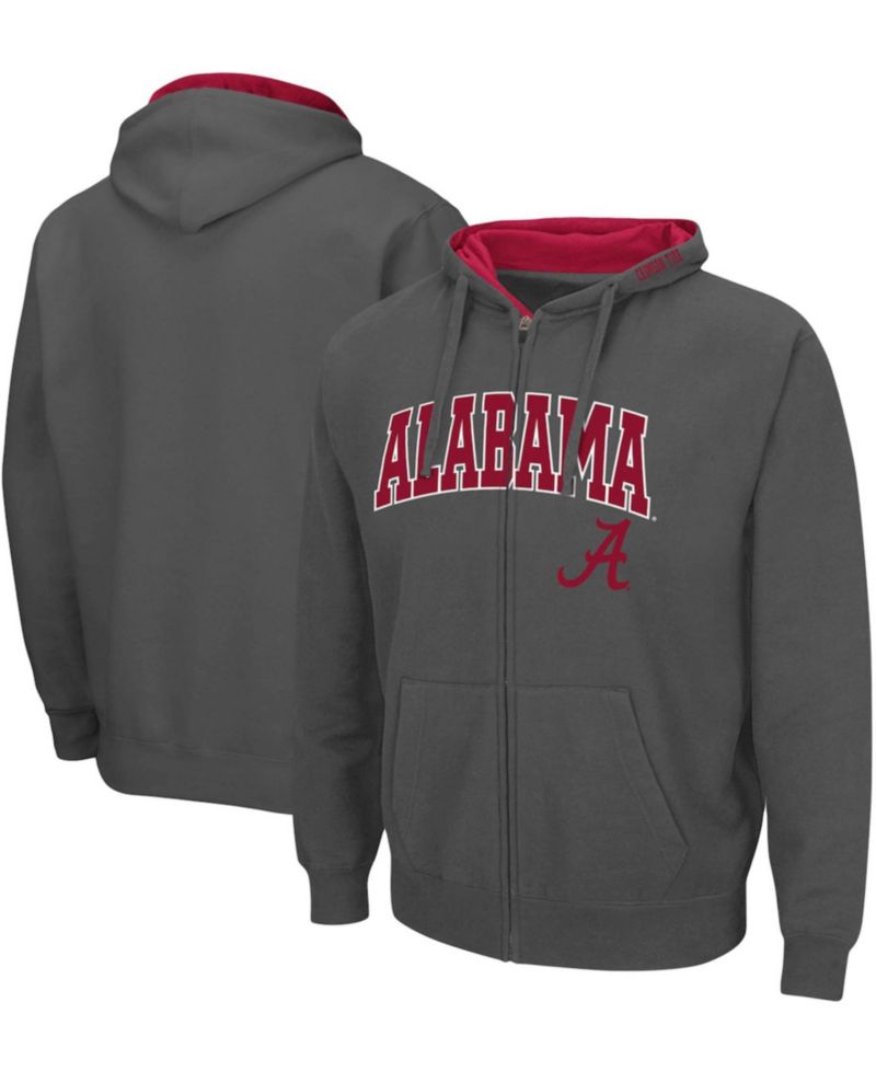 Men's Alabama Crimson Tide Arch Logo 3.0 Full-Zip Hoodie