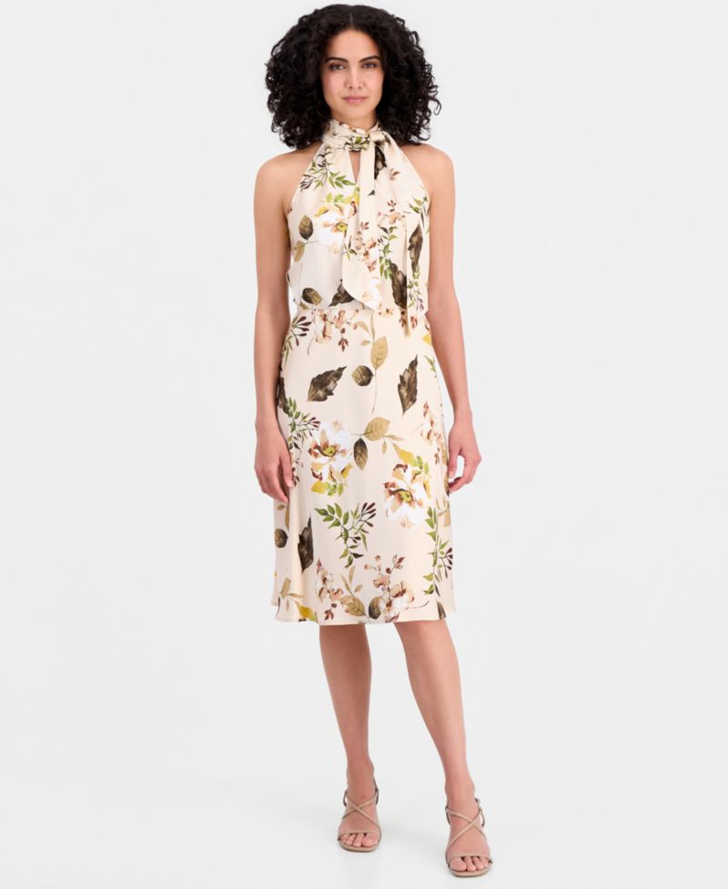 Women's Floral A-Line Skirt