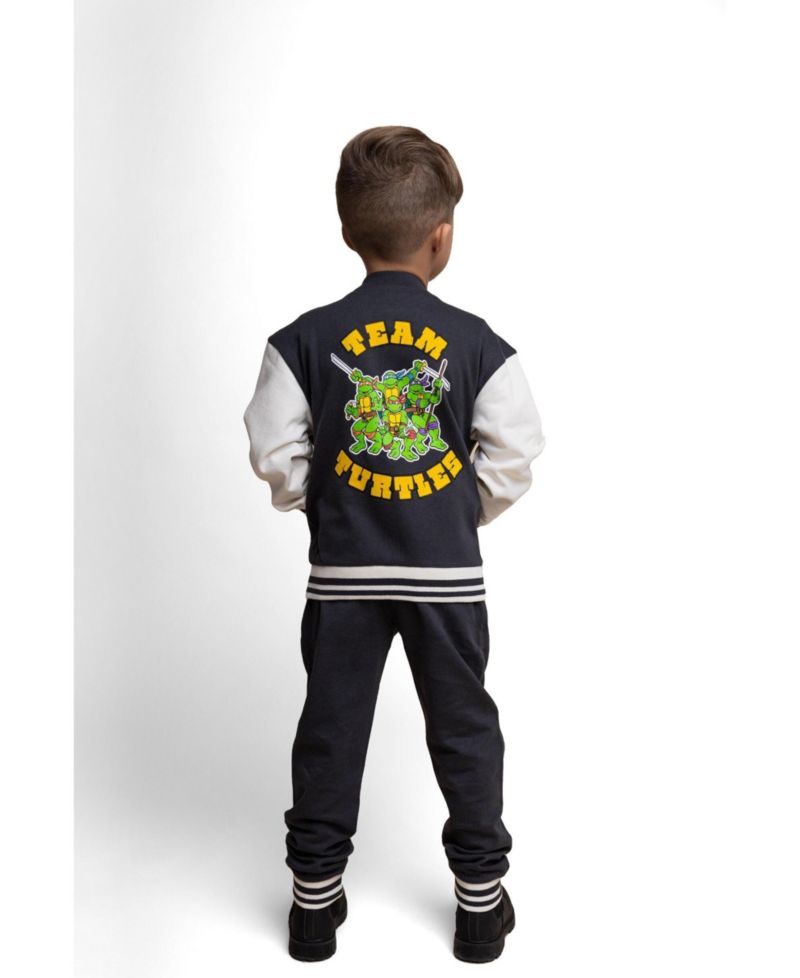 Boys' 5 - 16 Fleece Varsity Jacket and Pants Set