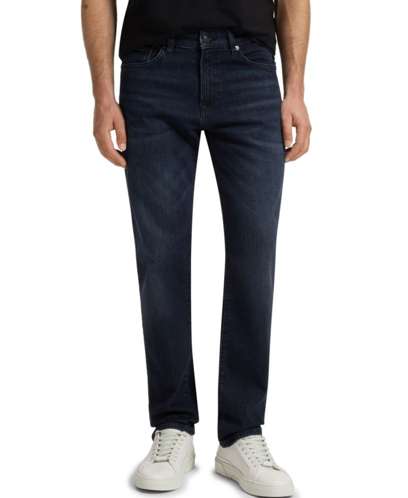 Men's Comfort-Stretch Denim Regular-Fit Jeans
