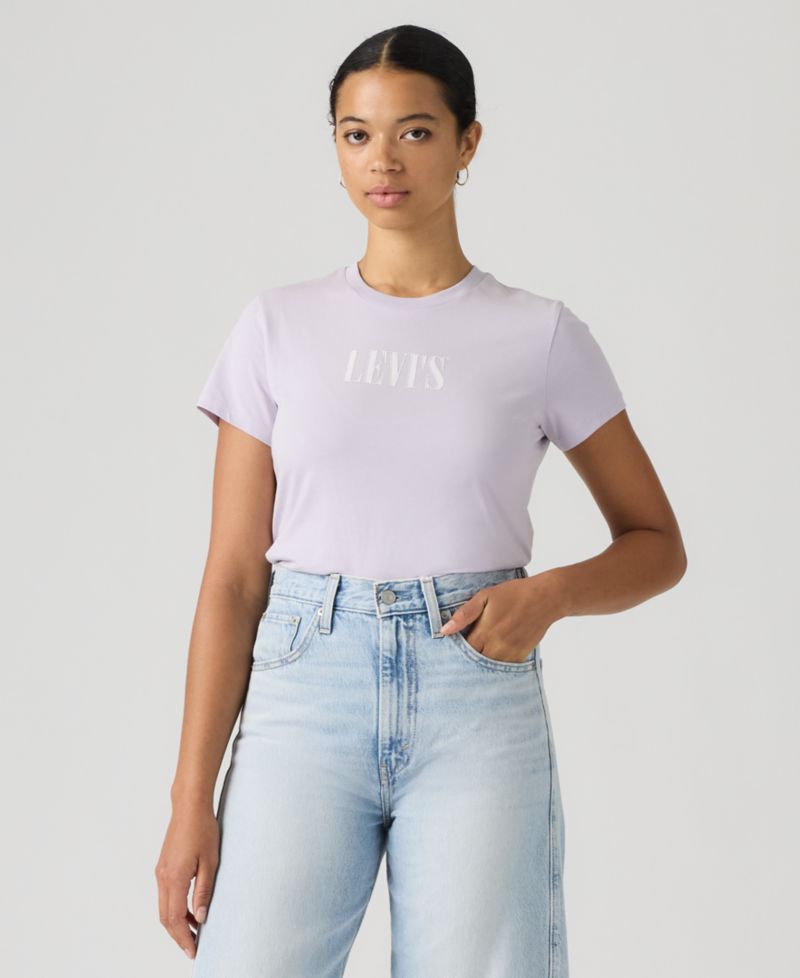 Serif Stud Outline Лавандовый Синий