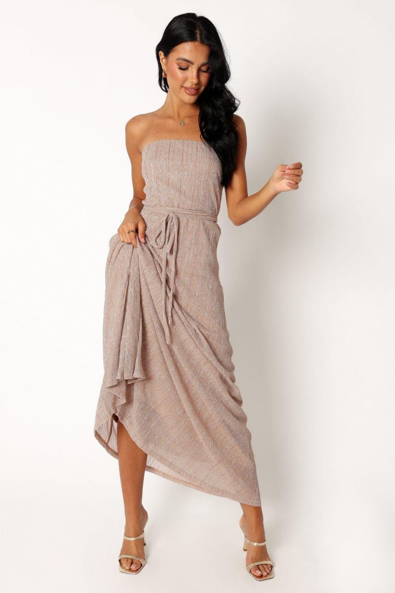 Womens Farley Strapless Maxi Dress