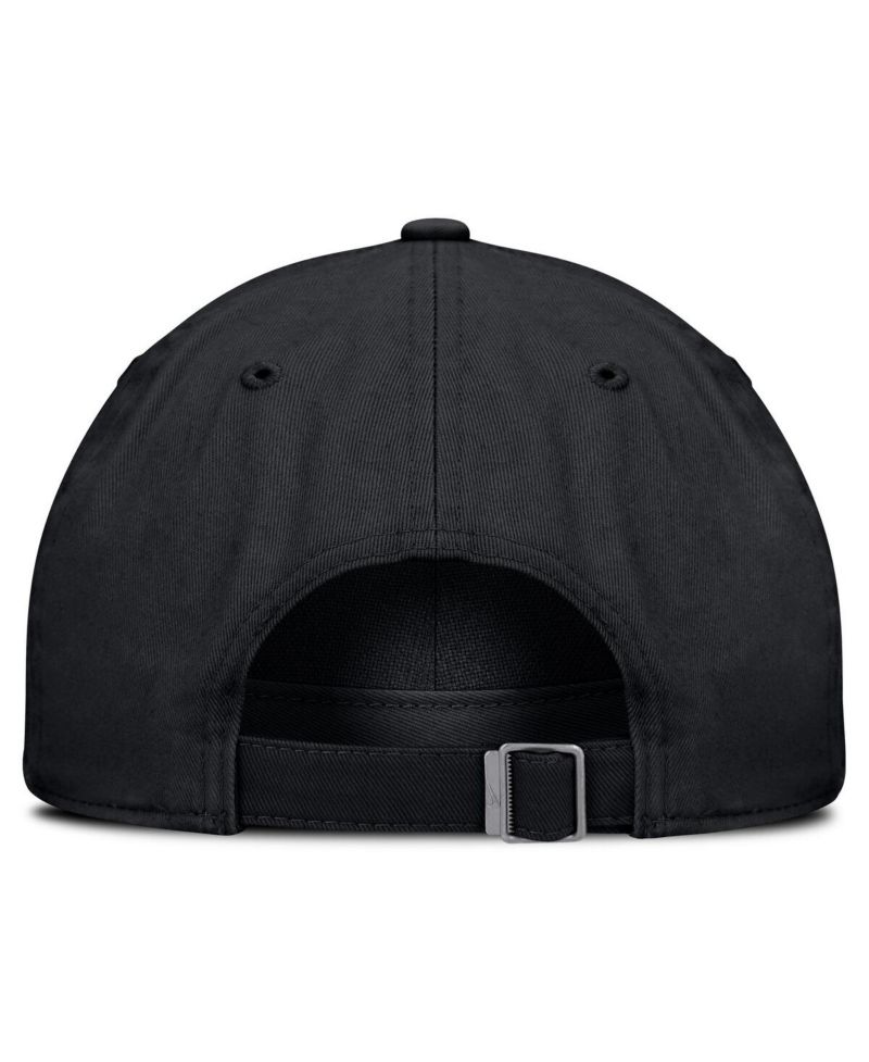 Men's Black Oakland Athletics Cooperstown Collection Club Adjustable Hat