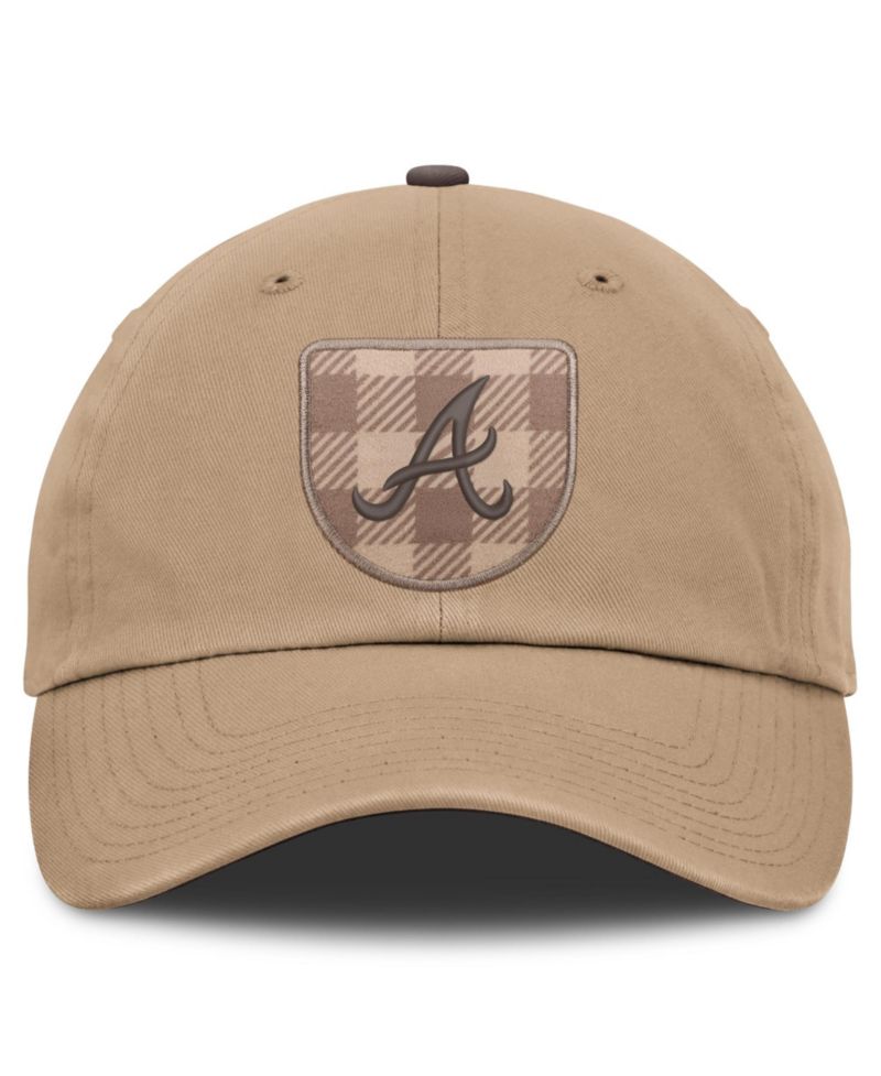 Men's Light Brown Atlanta Braves Statement Club Adjustable Hat