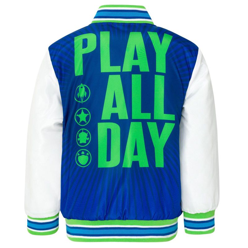Little Boys 2T-7-8 Toy Story Cars Zip-Up Varsity Bomber Jacket