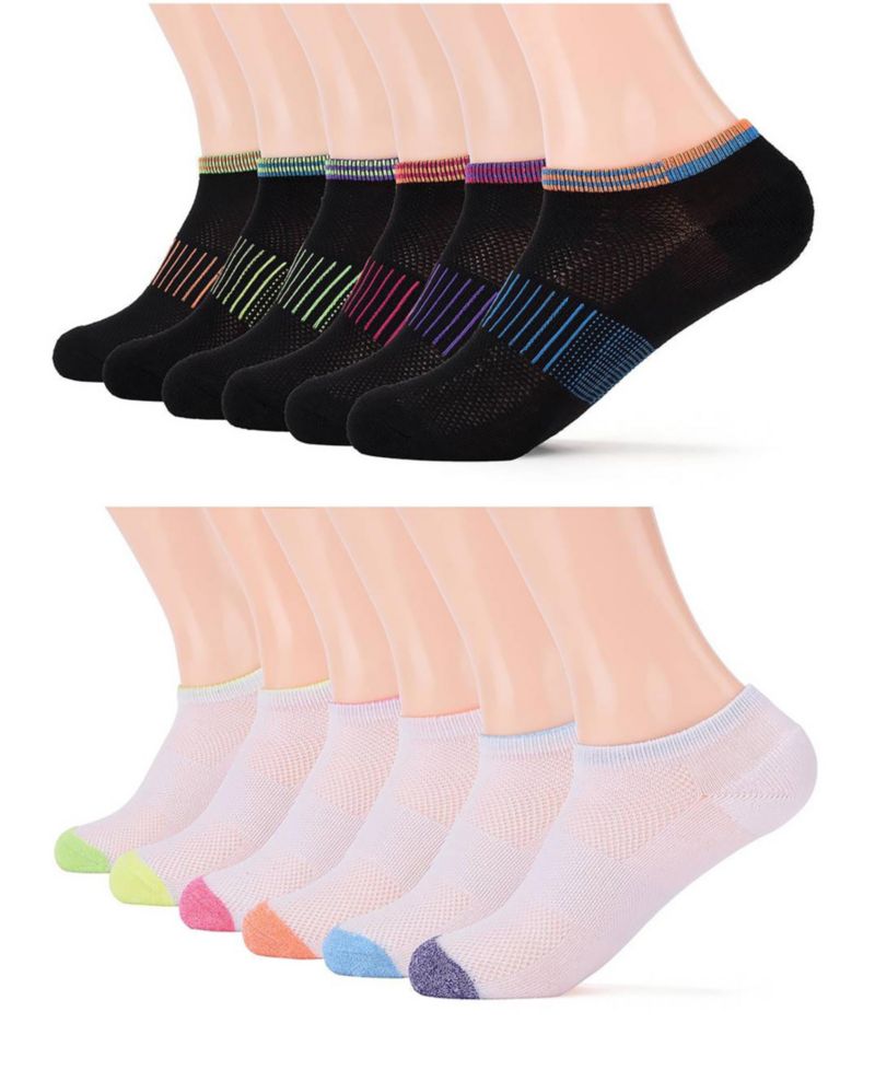 Women's No-Show Athletic Sport Socks 12 Pack