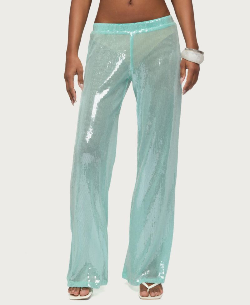 Women's Avalee Sequin Wide Leg Pants