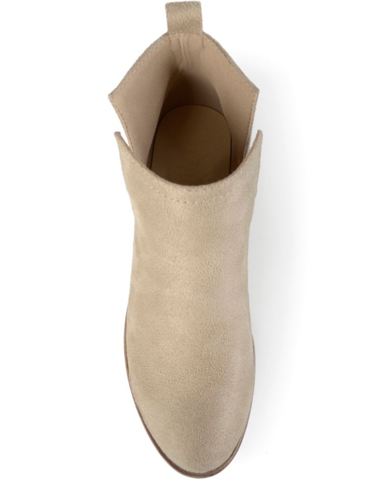 Women's Rimi Notched Ankle Stacked Heel Booties