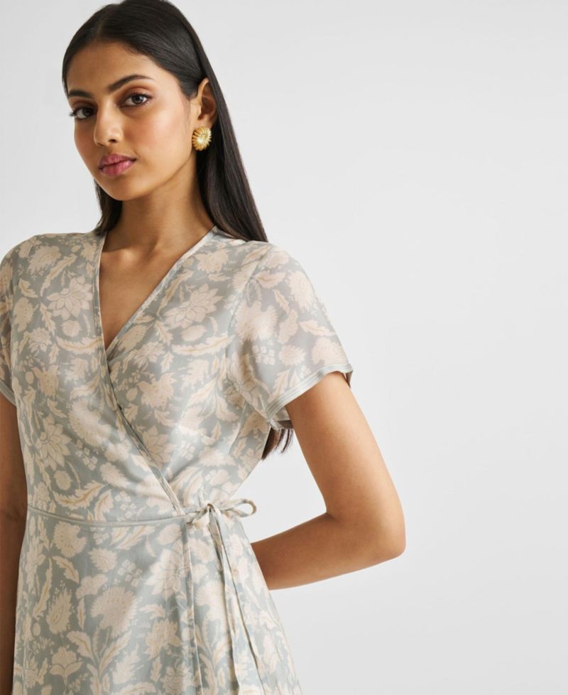 Women's Maxi Wrap Dress