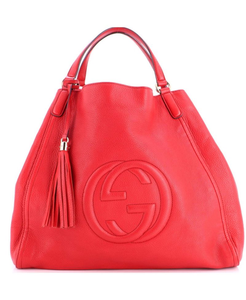 Large Soho Shoulder Bag Leather