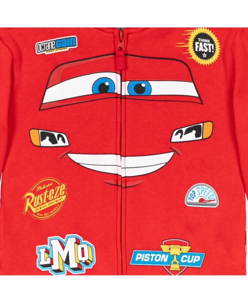 Boys Winnie the Pooh Incredibles Cars Fleece Zip Up Cosplay Hoodie to (18 Months - 18-20)