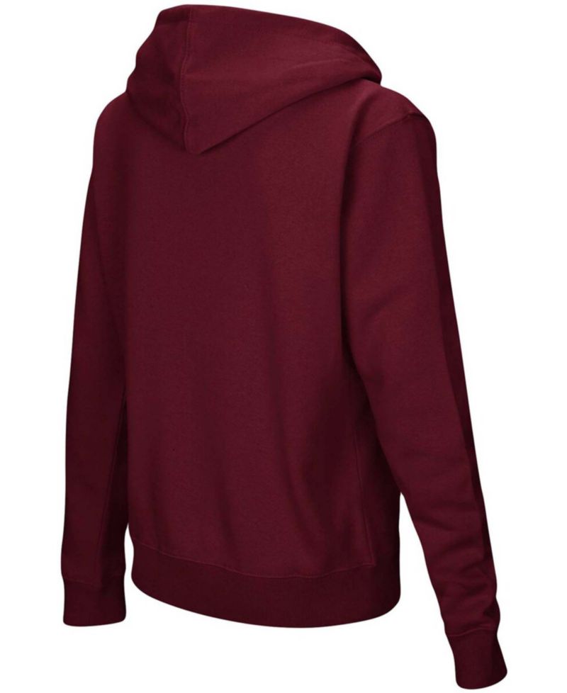 Women's Maroon Texas A&M Aggies Team Big Logo Pullover Hoodie