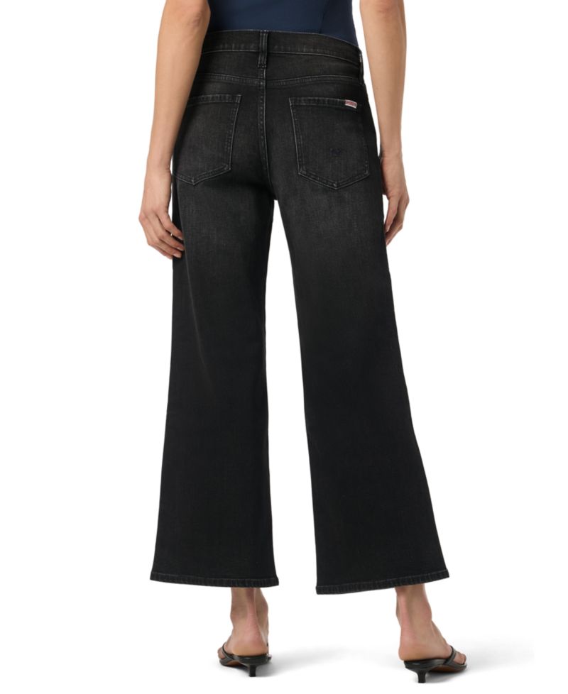 Women's Rosalie High-Rise Wide-Leg Cropped Ankle Jeans