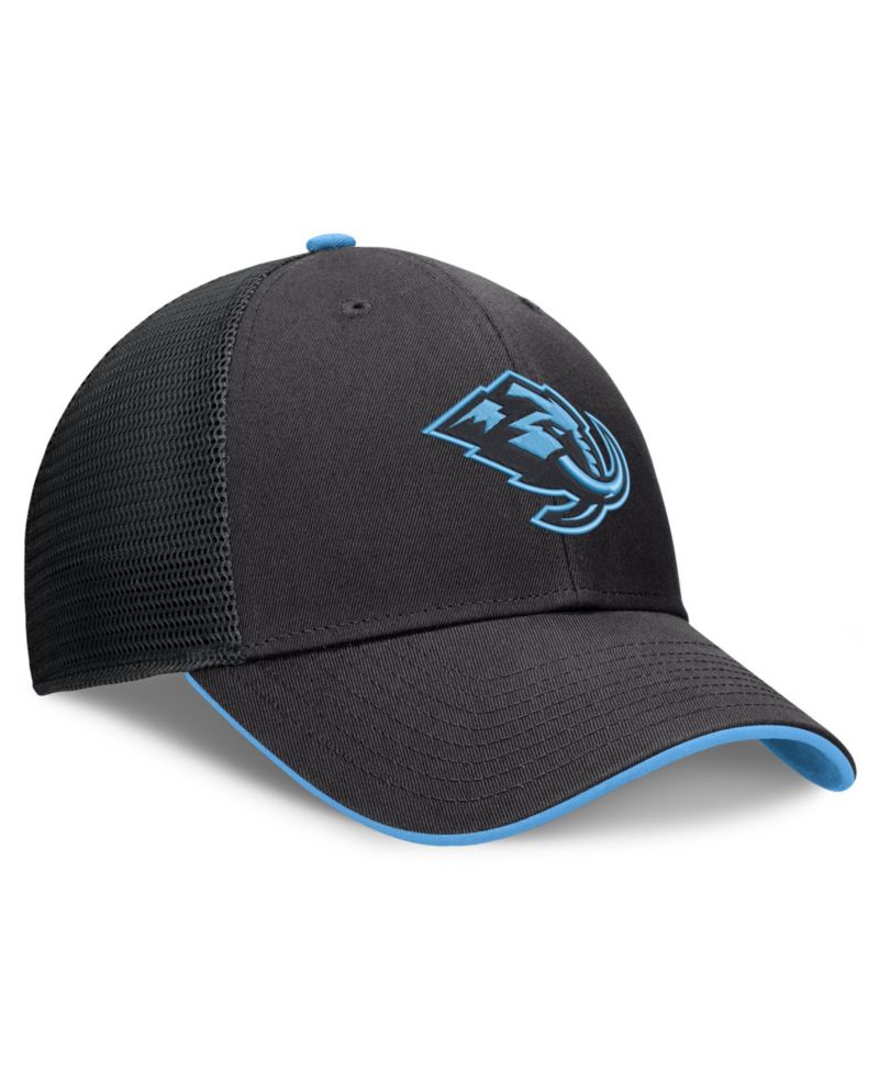Men's Black Utah Mammoth Fundamental Limits Trucker Adjustable Hat