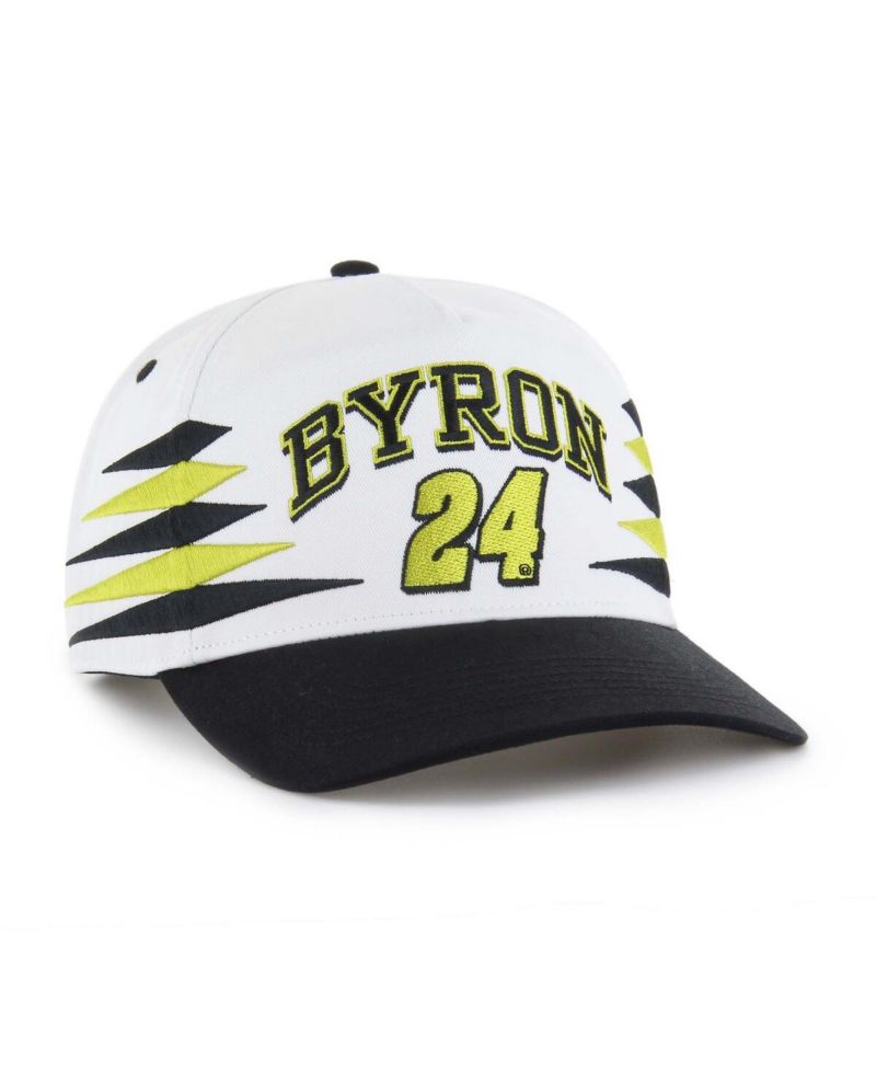 Men's White William Byron Diamond Cut Hitch Adjustable Hat